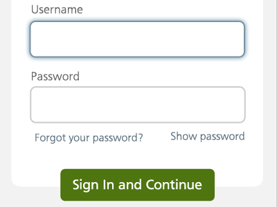 Login Inputs fields form input login mobile simple