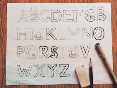 Practicing san serif letterforms alphabet basics caps draw handlettering letterforms lettering pencil practice sketches sketching uppercase