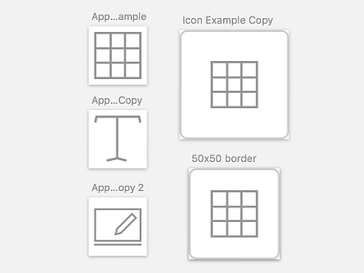 Cross-System Icon Sizing artboards dimensions experiment icon line icons pixels process retina set sketch svg wip