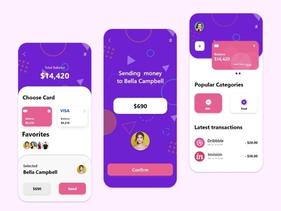 Banking App by Technotient Solution on Dribbble