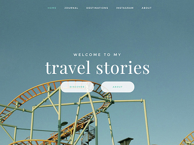 Hey Hello Howdy histoire new stories travel traveling voyage web design website