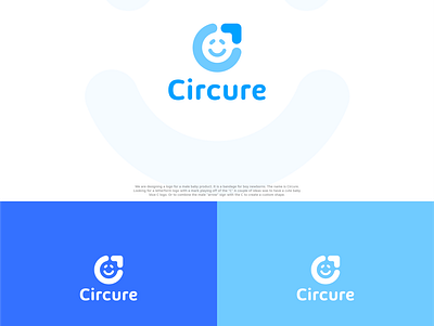 Circure logo app design flat graphic design illustrator logo minimal website