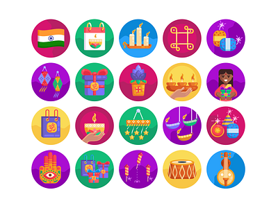 Diwali Icons