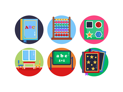 Kindergarden Icons