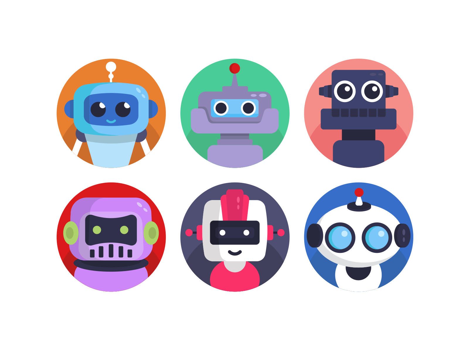 User Avatar Profile Flat Icons by Dighital on Dribbble