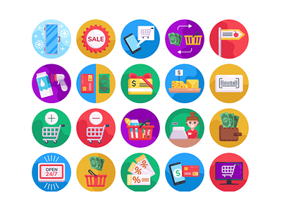 Supermarket Icons