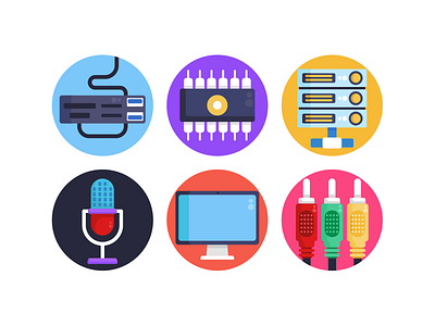 Computer Hardware Icons