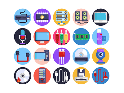 Computer Hardware Icons