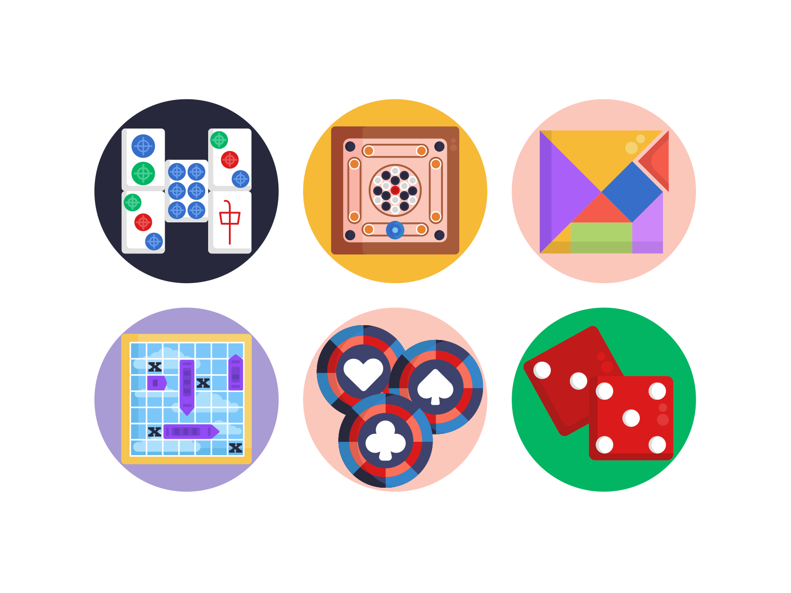 Board Games Icons by Dighital on Dribbble