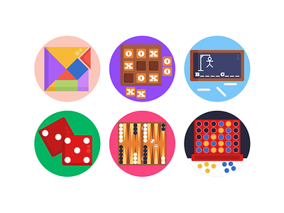 Board Games Icons board games coloured icons flat icons gaming gaming app gaming website icon icons icons pack illustration vector vectors