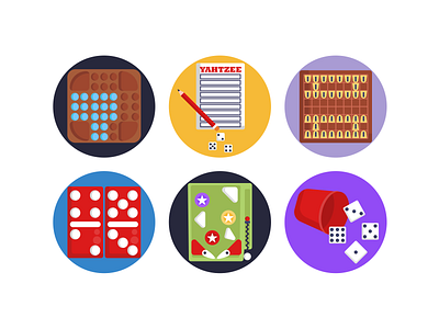 Board Games Icons by Dighital on Dribbble