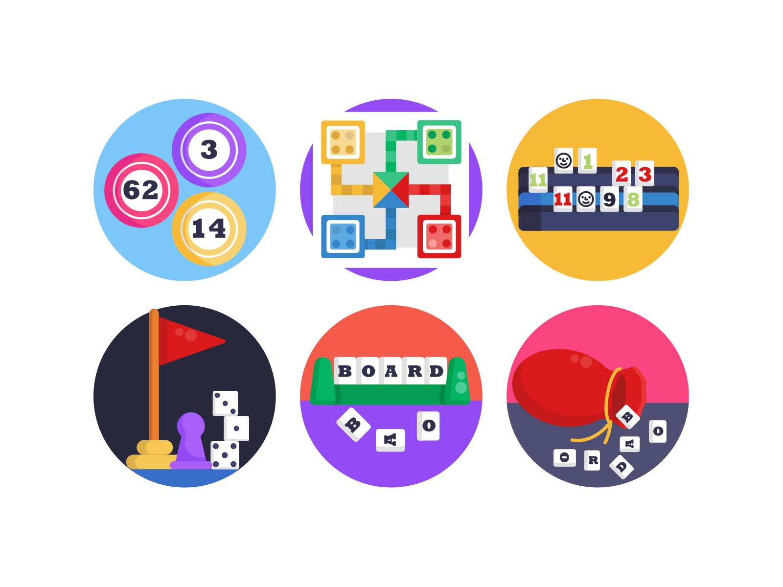 Board Games Icons by Dighital on Dribbble