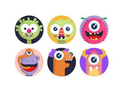 Monster Icons designs, themes, templates and downloadable graphic ...