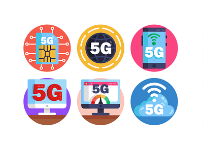 5G Icons