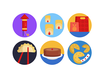 Chinese New Year Icons