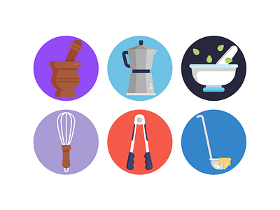 Kitchen Tools Icons