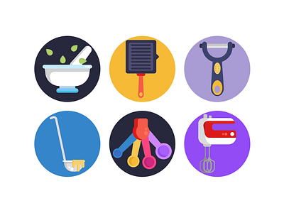 Kitchen Tools Icons