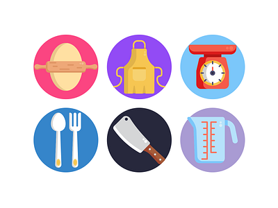 Kitchen Tools Icons