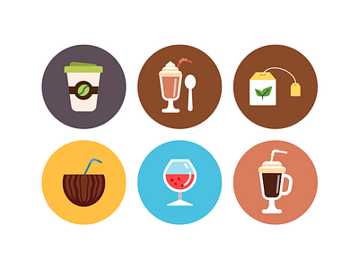50 Drinks Icons