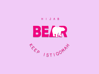HIJABEARS LOGO bear bear logo bears branding design ecommerce app hijab icon illustration istiqomah logo logo design logodesign logos typography uiux vector