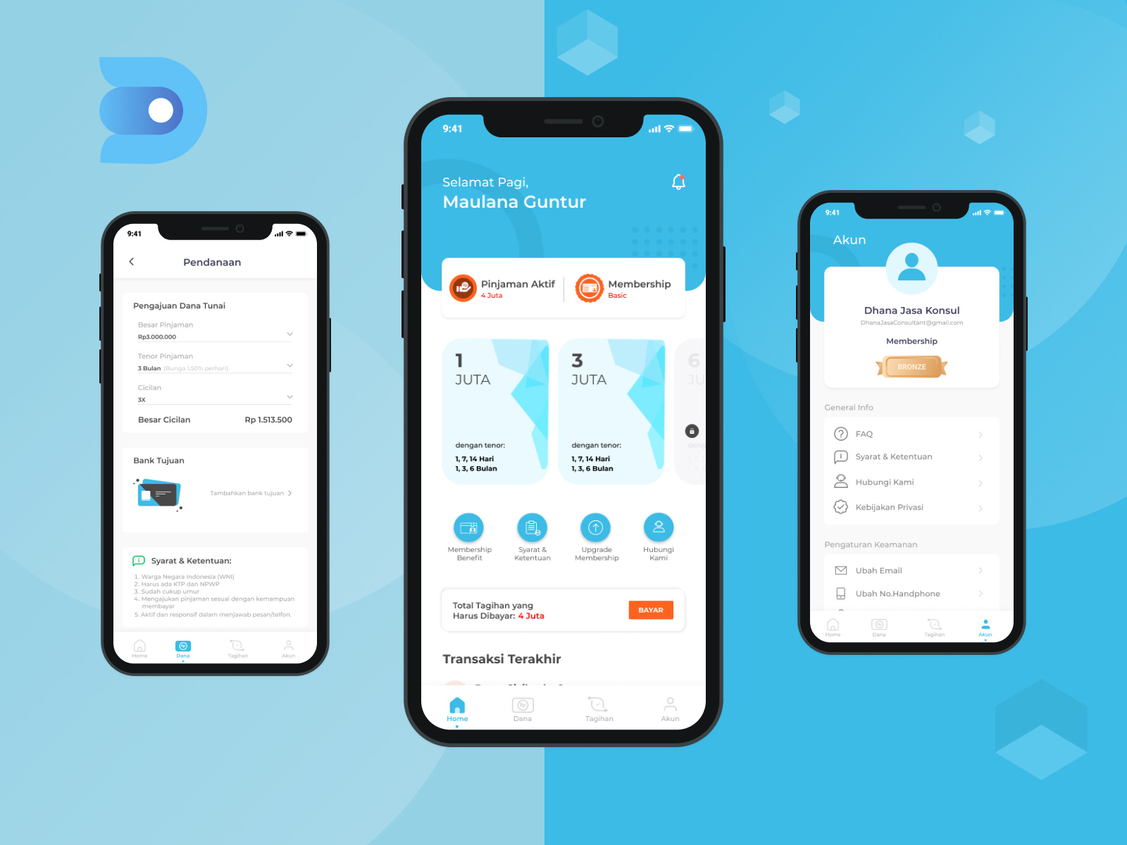 Fintech App by Maulana Guntur Alharits on Dribbble