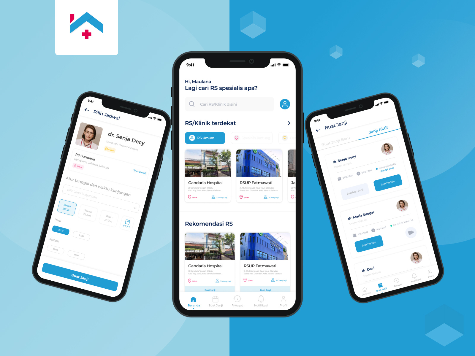 Appointment by Nearest Hospital by Maulana Guntur Alharits on Dribbble
