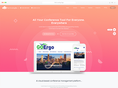 Web Landing Page