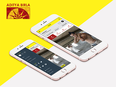 Adithya Birla Group creative mobile app