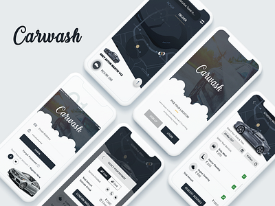 Carwashing Mobile App