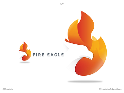 Fire Eagle - Logo Concept art branding design graphic design icon illustration illustrator logo vector