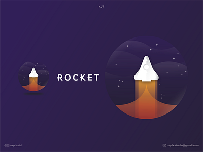 rocket art design graphic design icon illustration illustrator logo vector