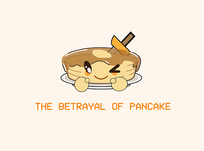 pancake design icon illustration vector