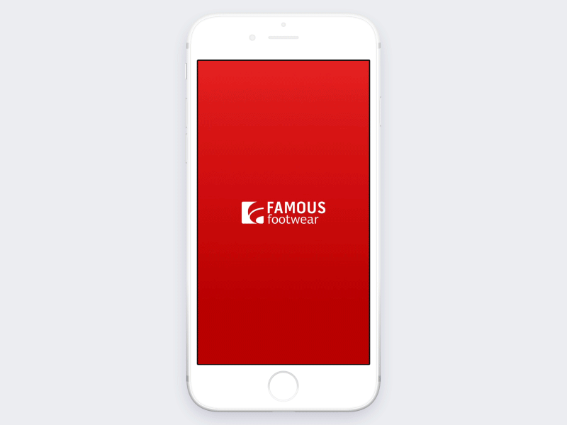 Famous Footwear App Redesign app redesign ui ux