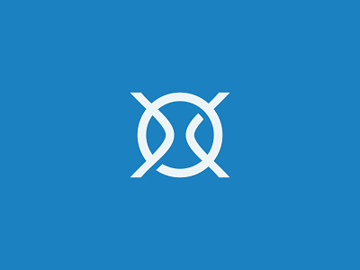 Monogram Design OX app branding design graphic design icon logo monogram negative negative space space text vector xo