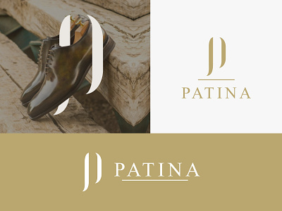 PATINA branding design fasion graphic design logo pantofel shoe shoes vector