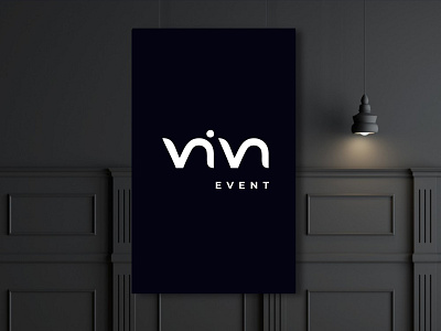 vivn - event branding cool design graphic design icon illustration logo simple typography vector