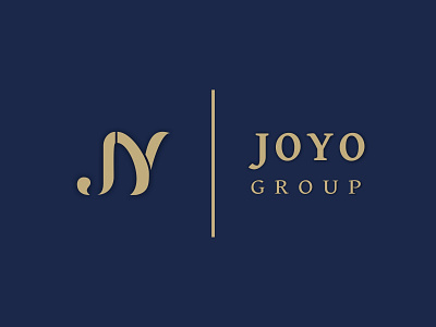 Joyo Group branding company design designs elegant graphic design group joyo jy logo logo design luxury minimalist monogram simple vector