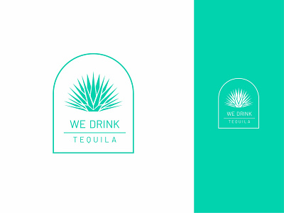 We Drink Tequila Logo Design