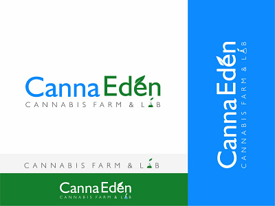 Canna Eden Logo Design