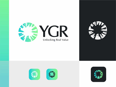 YGR - Real Estate Logo Design branding design graphic design logo vector