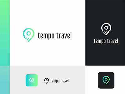 Tempo Travel Logo Design branding design graphic design logo vector