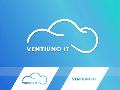 Ventiuno IT Logo Design branding design graphic design logo vector