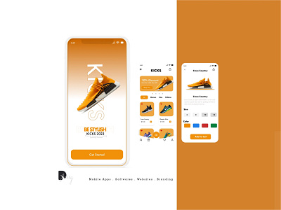 Product Design for Kicks branding design graphic design ui ux