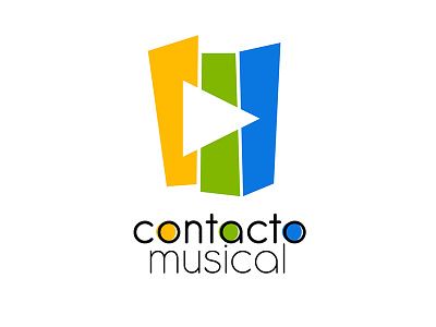 Music Branding | Logo anarebecaperez brand color identity logo mark music player type white space