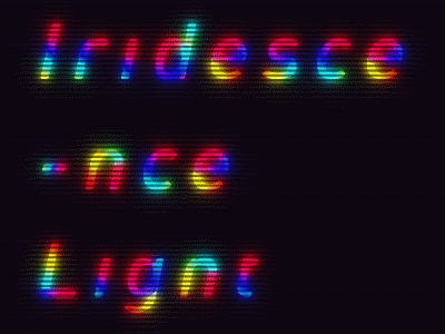 Iridescence Light ae graphic mg motion motiongraphics