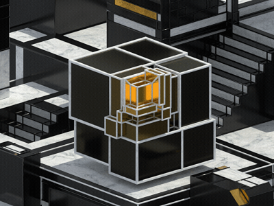 Mondrian SplitBox v1 ae c4d gif houdini mg motiongraphic motiongraphics redshift redshift3d