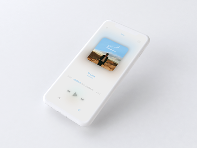 Music App | Daily UI app design flat iphone app iphone x mockup music music app ui ux vector