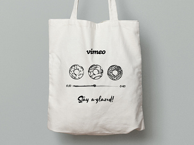 Vimeo Tote Bag MockUp 2 / 3