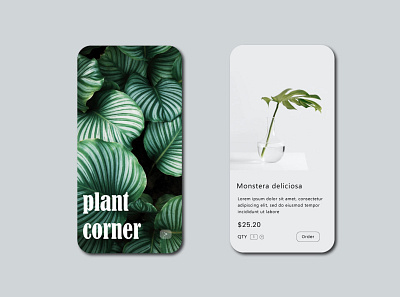 Plant shop application - UI design application application design application design ui mobile application mobile application ui mobile application ux ui app ui application ui design ui ux uiux ux app ux application ux design