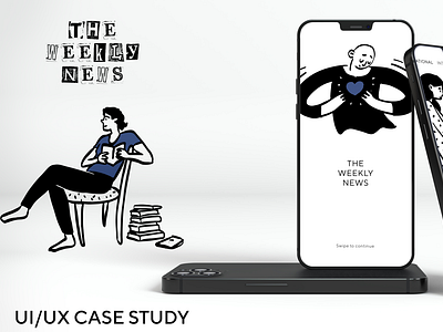 Online Weekly Newspaper - UI/UX Design Case Study